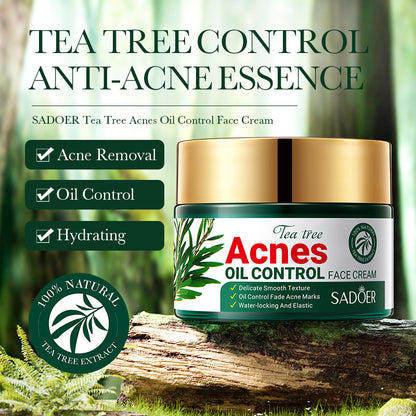 Alojalife-Bottled Tea Tree Acne Treatment Facial Cream-1.8oz-Product Benefits
