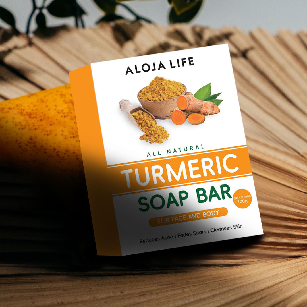 Lemon Turmeric & Kojic Acid Brightening Soap (Gift Set)