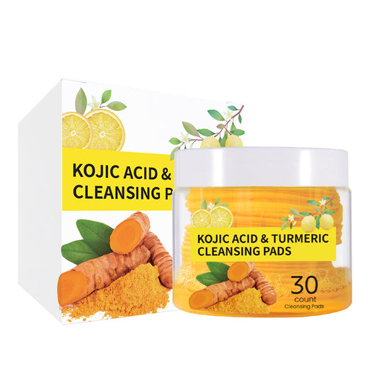 Kojic Acid Turmeric Cleansing Pads (30 PCS)