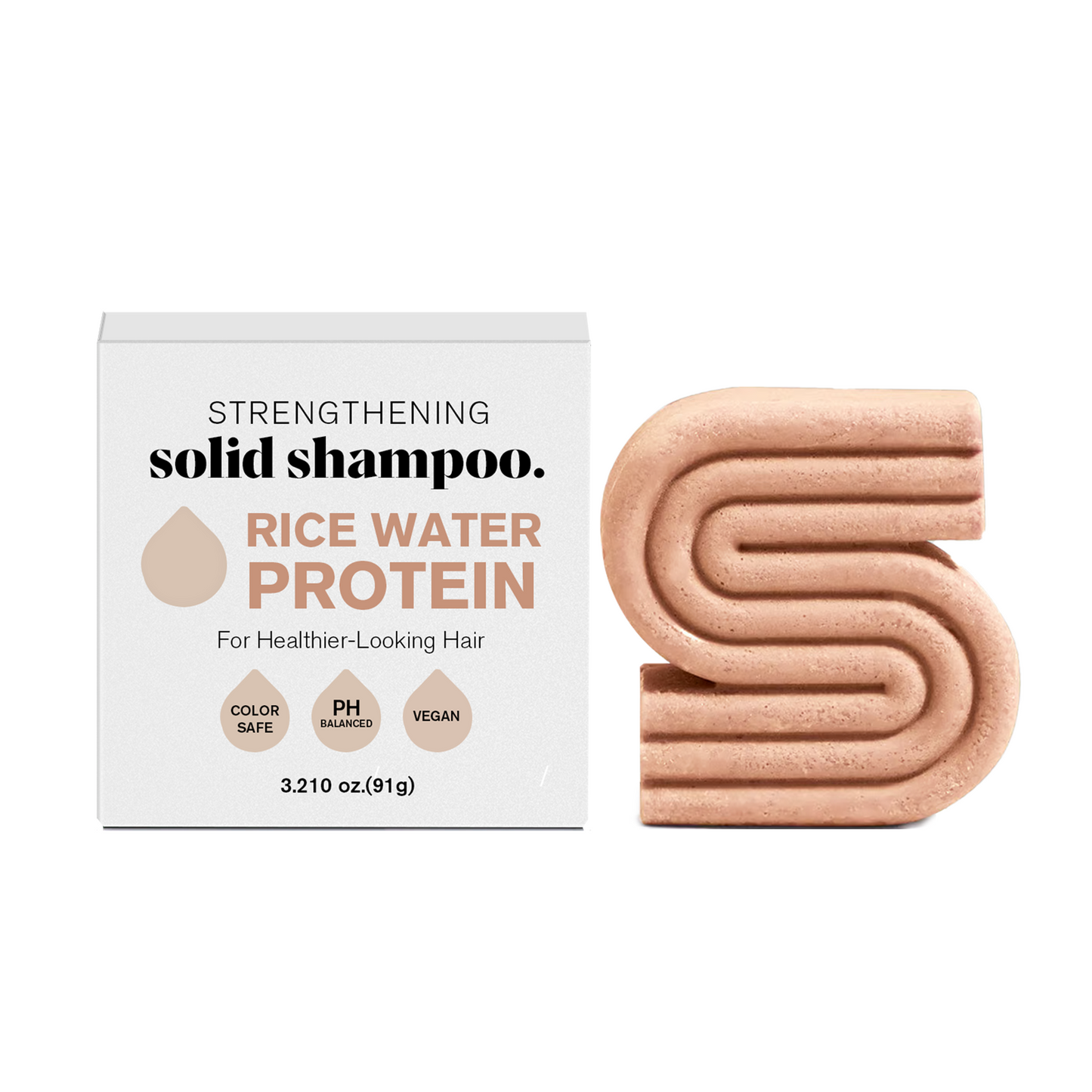 Rice Water Shampoo Bar for Hair Growth