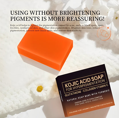 Kojic Acid Dark Spot Remover Soap Bars (2 Pack)