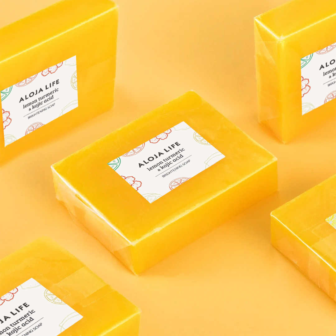 Aloja Life soap texture and lather