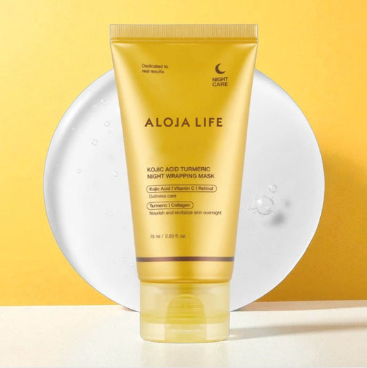Kojic Acid Turmeric Overnight Peel Off Facial Mask