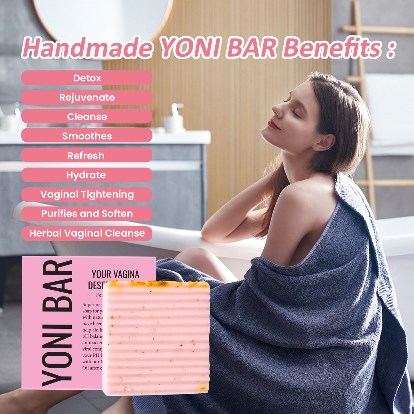 Premium Yoni Bar – PH Balance Feminine Wash