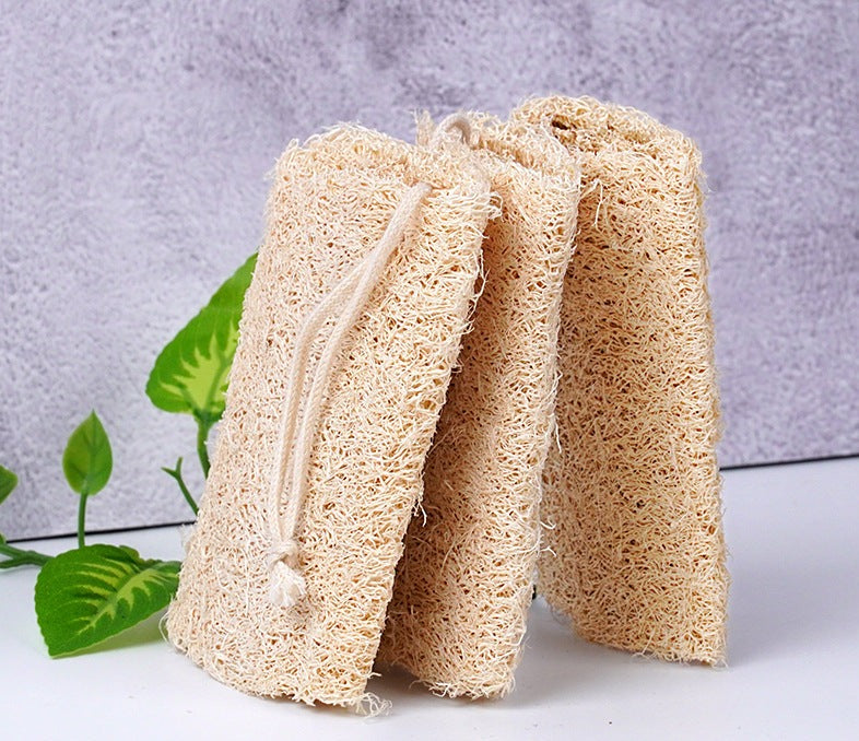 Natural Loofah Sponges for Shower Scrubbing