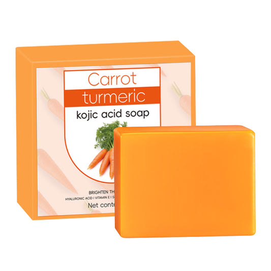 Carrot Turmeric Kojic Acid Soap