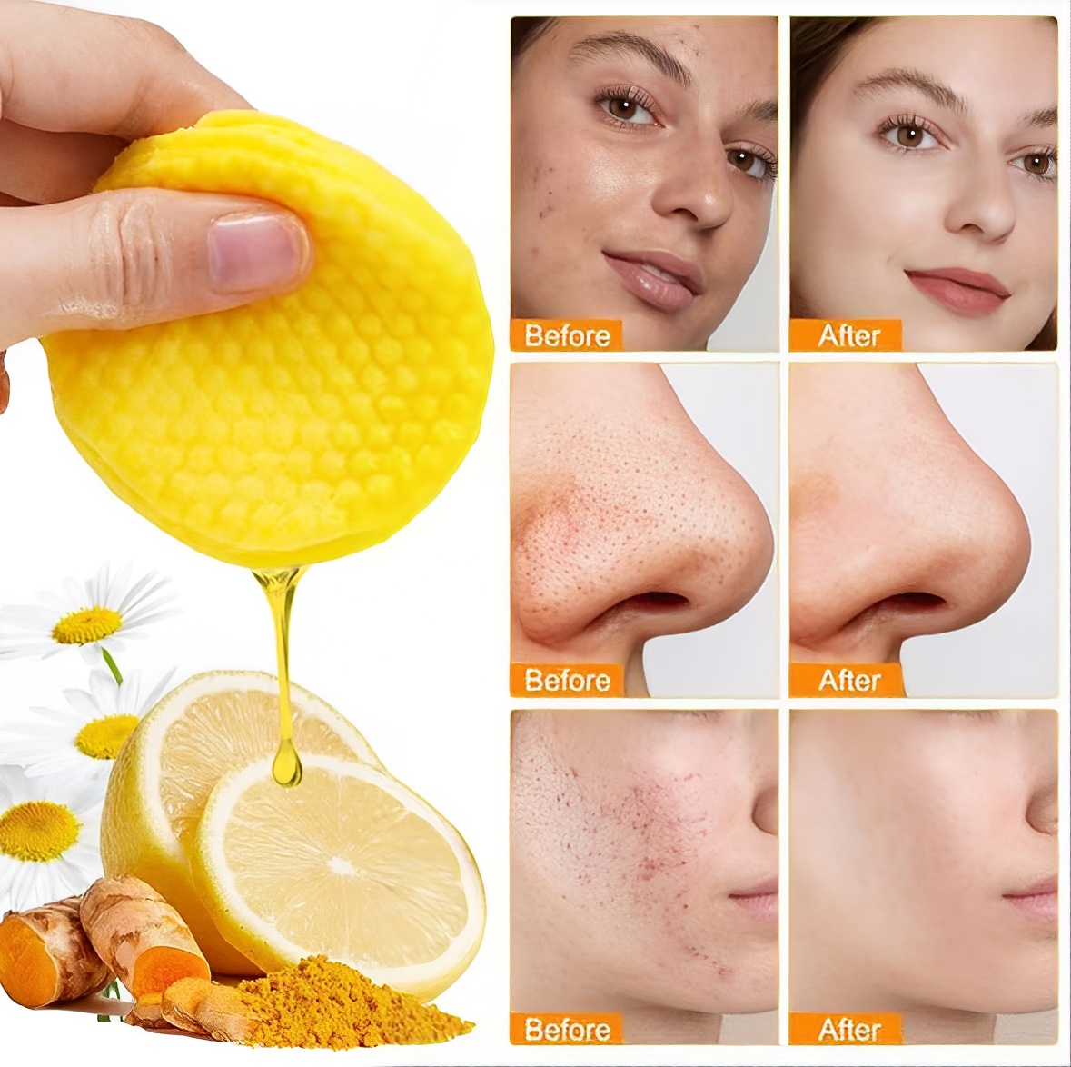 Kojic Acid Turmeric Cleansing Pads