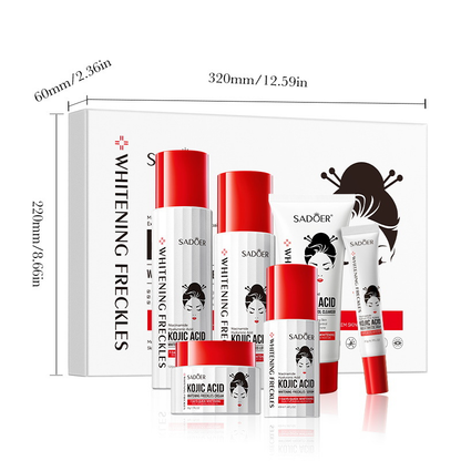 Kojic Acid Whitening and Anti-freckle Gift Set
