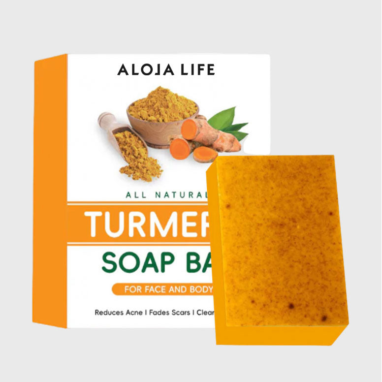 Lemon Turmeric & Kojic Acid Brightening Soap (Gift Set)