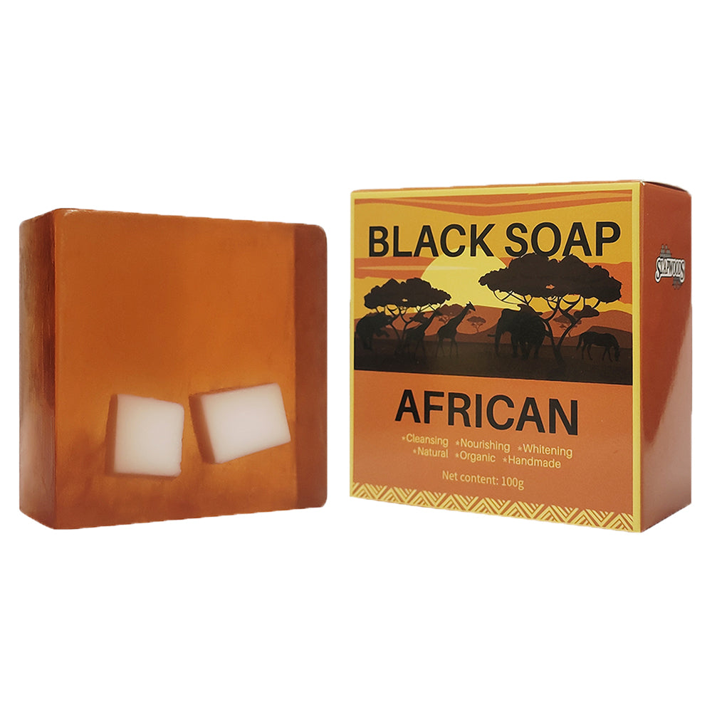 African Black Soap for Troubled Skin Cleanser