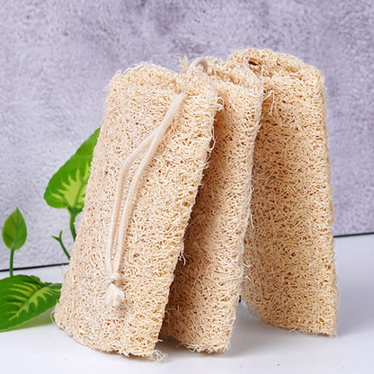 Natural Loofah Sponges for Shower Scrubbing