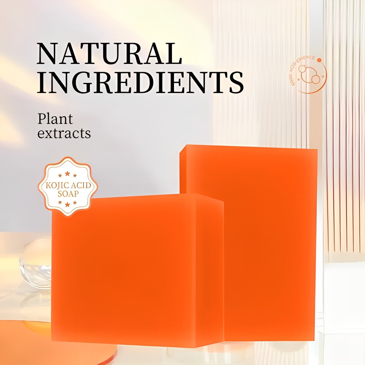 Kojic Acid Dark Spot Remover Soap Bars (2 Pack)