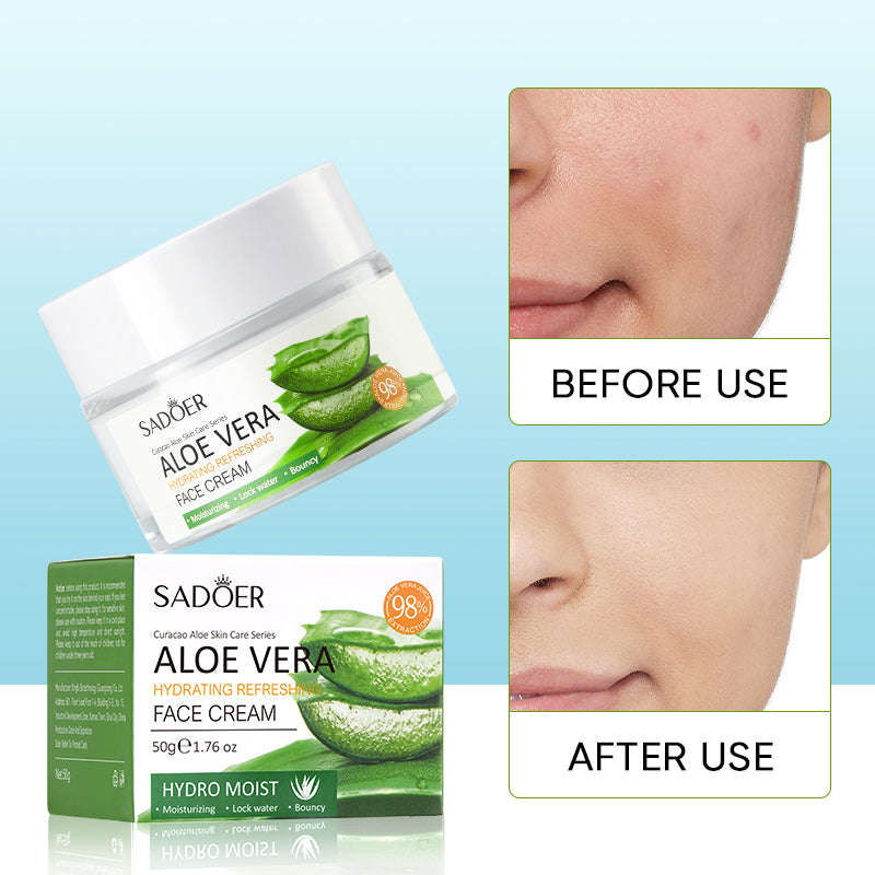 Aloe Vera Moisturizing Essence Facial Cream