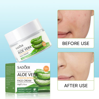 Aloe Vera Moisturizing Essence Facial Cream