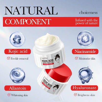 Alojalife-Bottled Kojic Acid Whitening and Anti-freckle Facial Cream-1.7oz-Ingredient Analysis