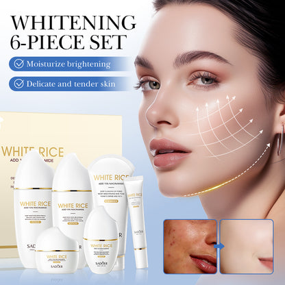 White Rice Niacinamide Moisturizing Gift Set