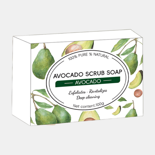 Walnut Avocado Scrub Soap