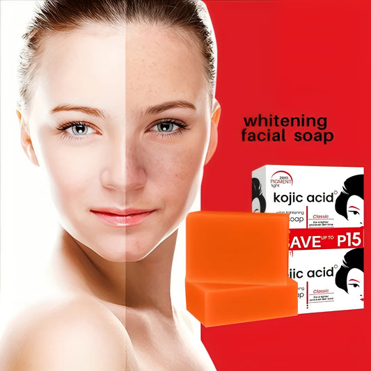 Natural Classic Kojic Acid Handmade Soap (2 Pack)