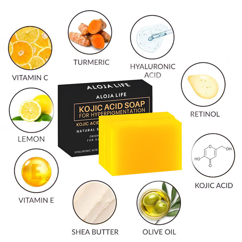 Turmeric Lemon Kojic Acid Soap