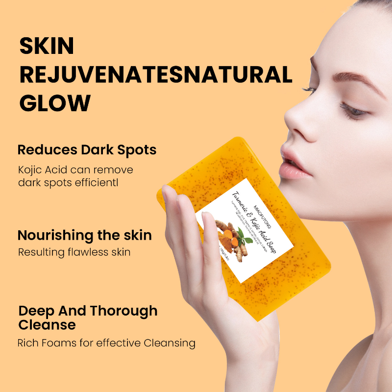 Lemon Turmeric & Kojic Acid Brightening Soap (Gift Set)