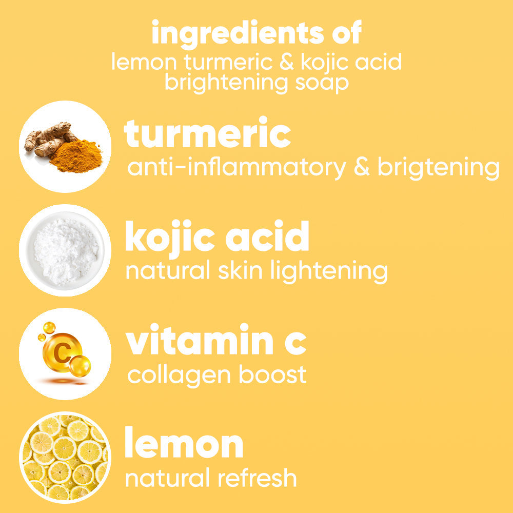 Turmeric Lemon Kojic Acid Soap
