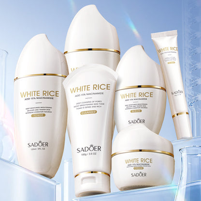 White Rice Niacinamide Moisturizing Gift Set