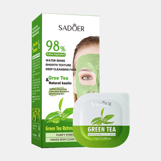 Green Tea Clay Mask Set (8 Pcs)