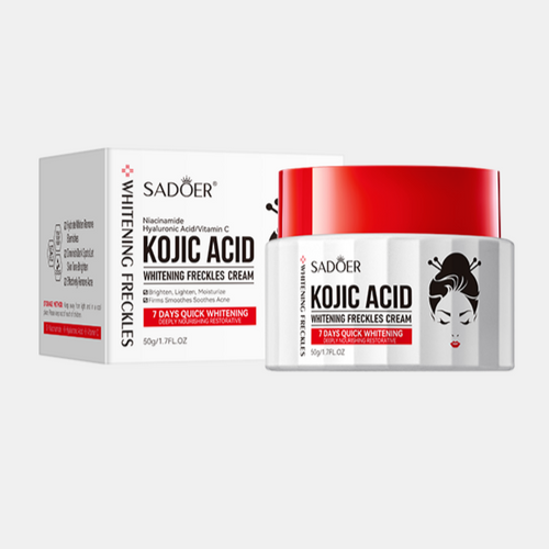 Alojalife-Bottled Kojic Acid Whitening and Anti-freckle Facial Cream-1.7oz-Product Images