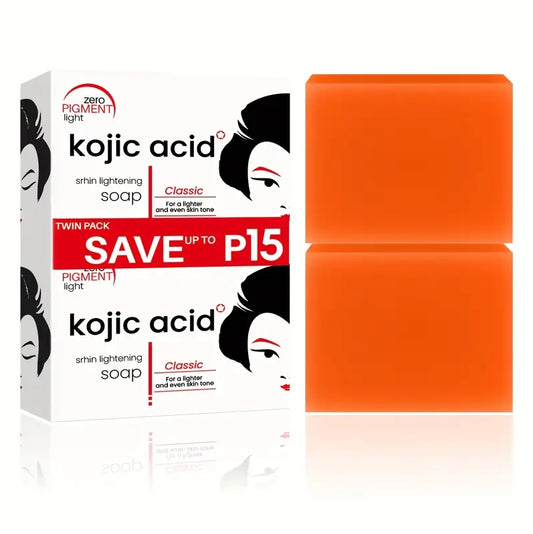 Natural Classic Kojic Acid Handmade Soap (2 Pack)