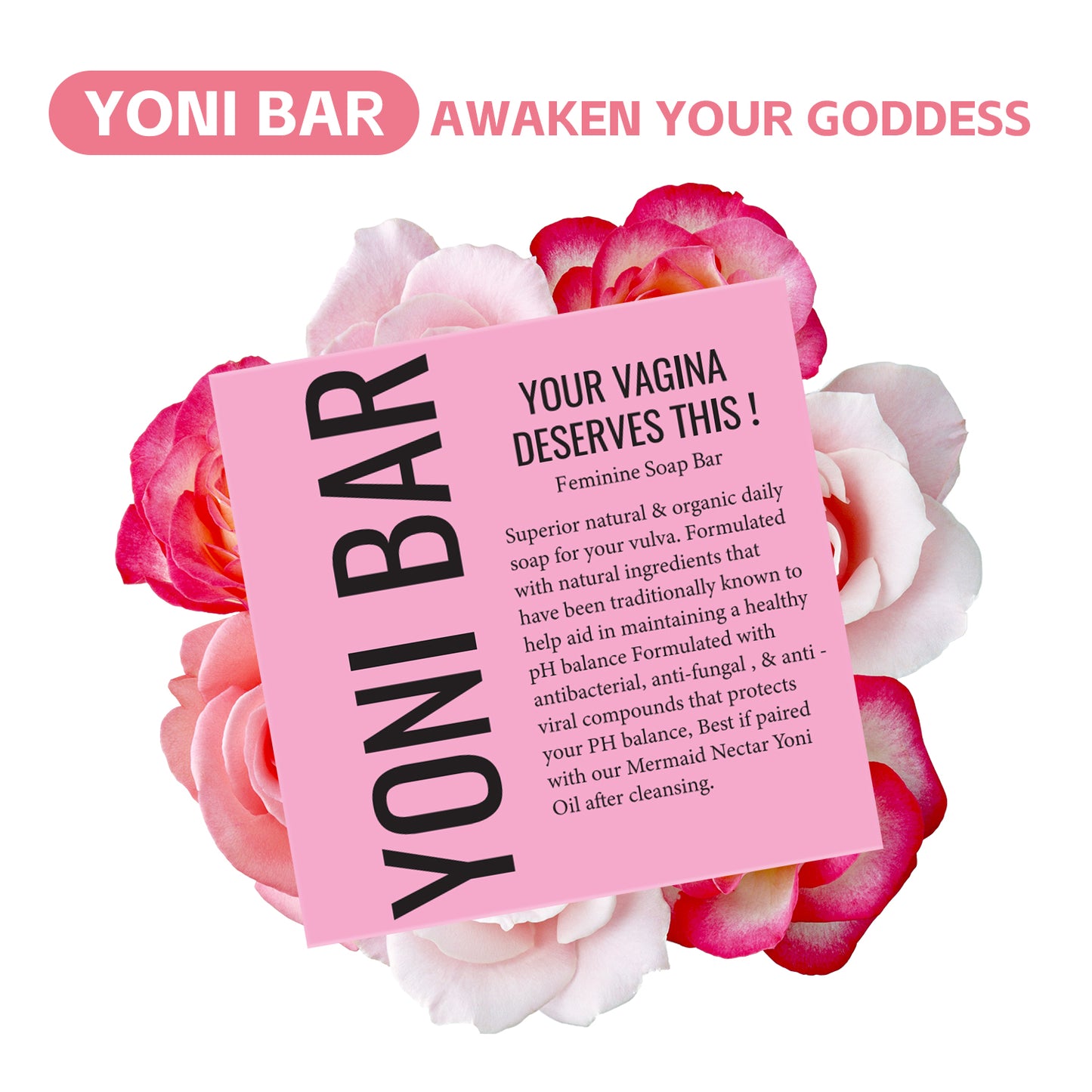 Premium Yoni Bar – PH Balance Feminine Wash