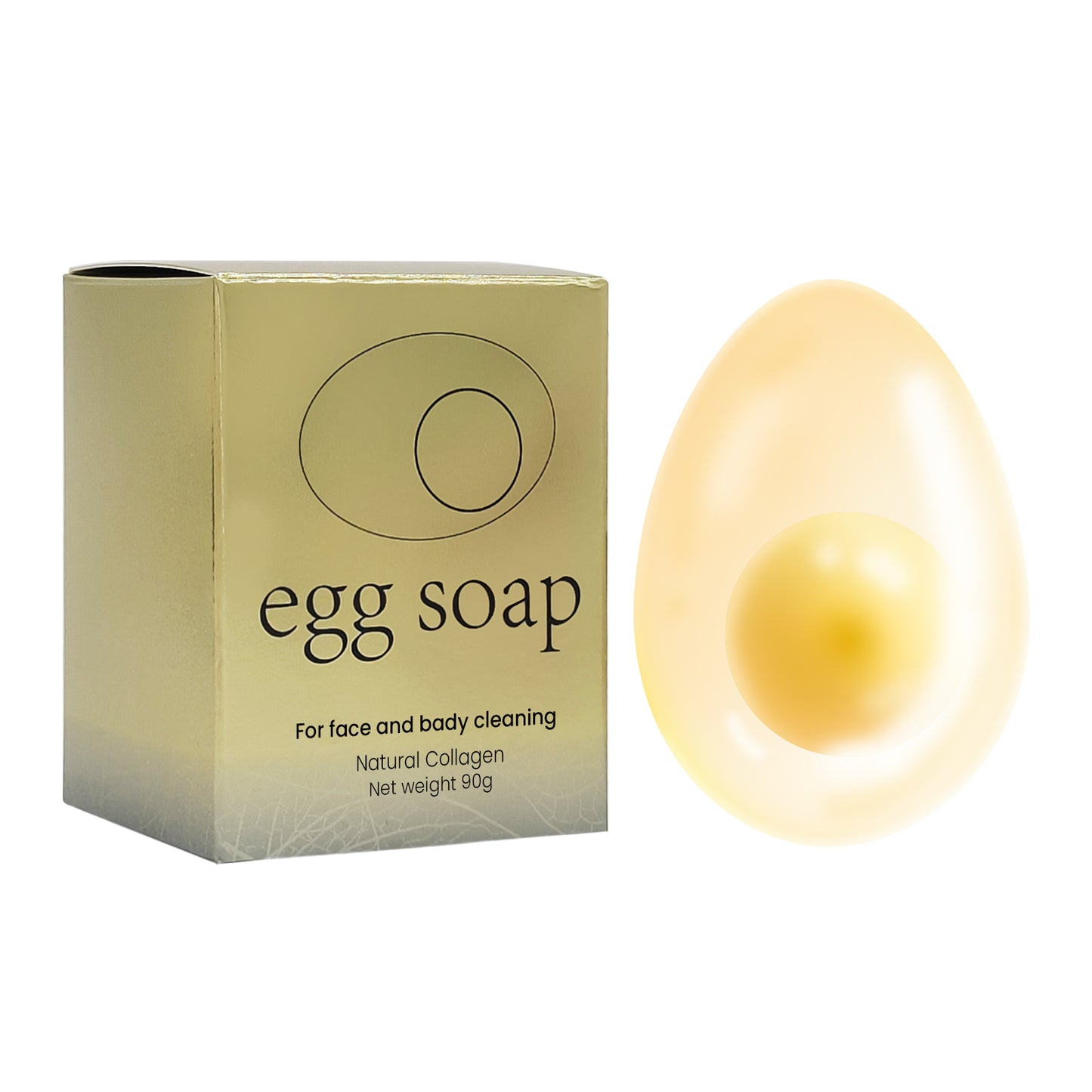 Handmade Crystal Egg Soap