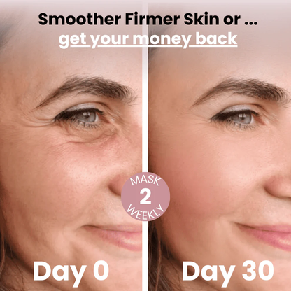 Alojalife Collagen Overnight Wrapping Peel Off Facial Mask 2.53 fl. oz. / 75ml-Customer feedback photos