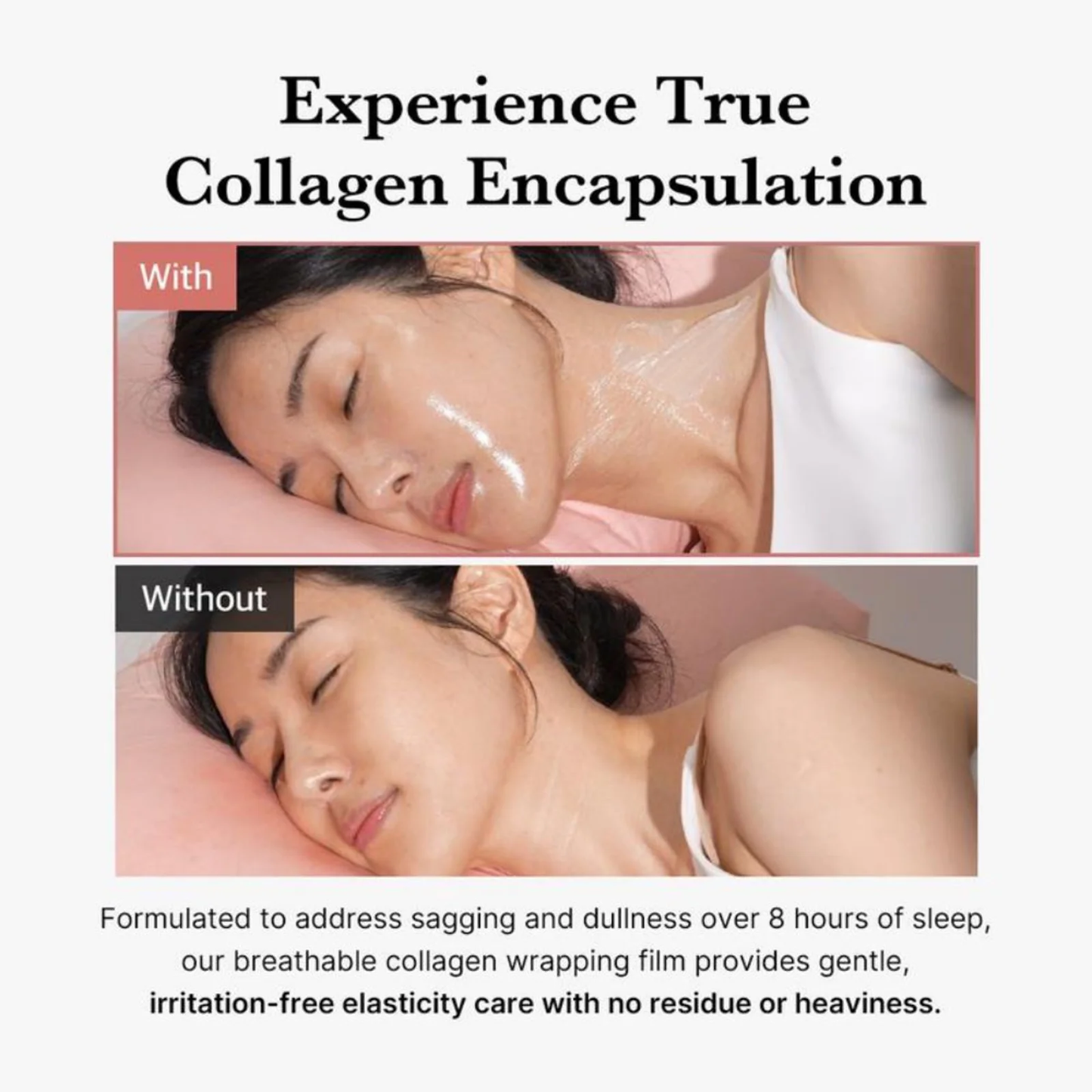 Alojalife Collagen Overnight Wrapping Peel Off Facial Mask 2.53 fl. oz. / 75ml-Product Benefits