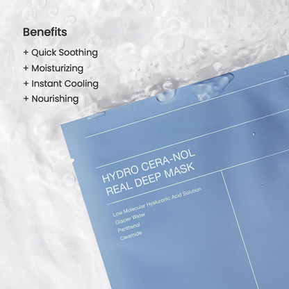 Alojalife Hydro Cera-nol Real Deep Mask 1.19 oz×4pcs-Product Benefits