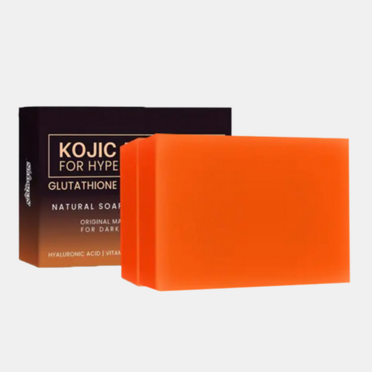 Alojalife-Kojic Acid Dark Spot Remover Soap Bars (2 Pack)-Orange Color-Product Images