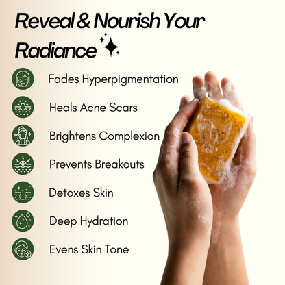 Alojalife-Turmeric Lemon Kojic Acid Soap-Yellow Colour-Component Analysis
