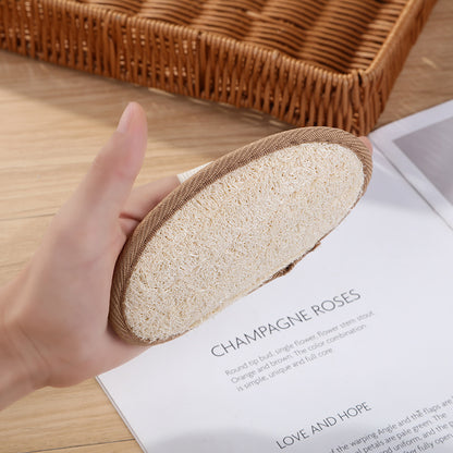 Alojalife-Natural Loofah Multi-functional Cleaning Brush-Primary Colour