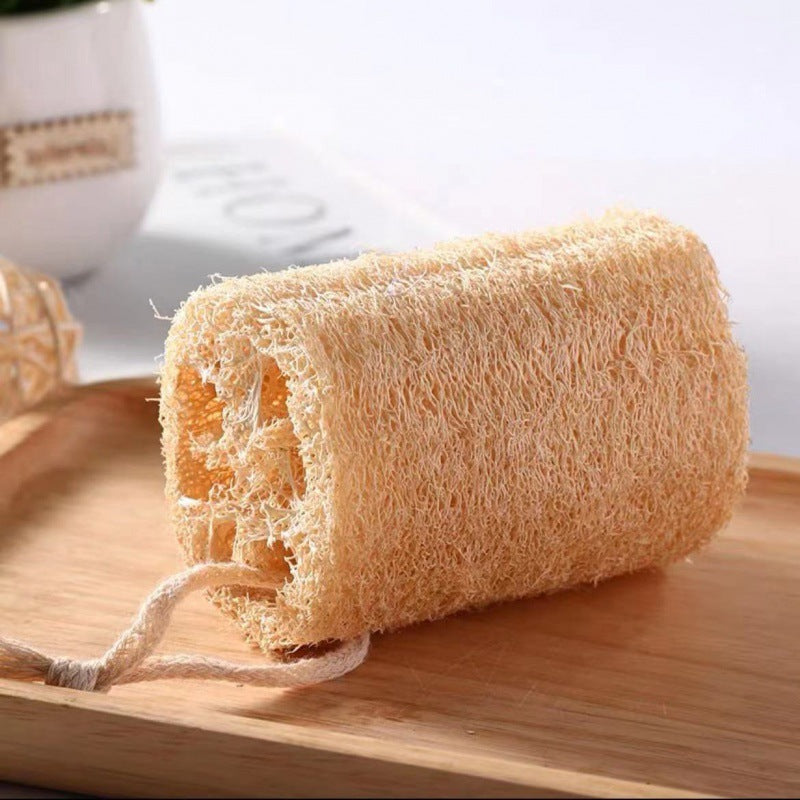 Alojalife-Natural Loofah Sponges for Shower Scrubbing-Primary Colour