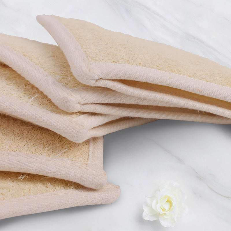 Alojalife-Premium Exfoliating Loofah Glove Pad Body Scrubber-Primary Colour
