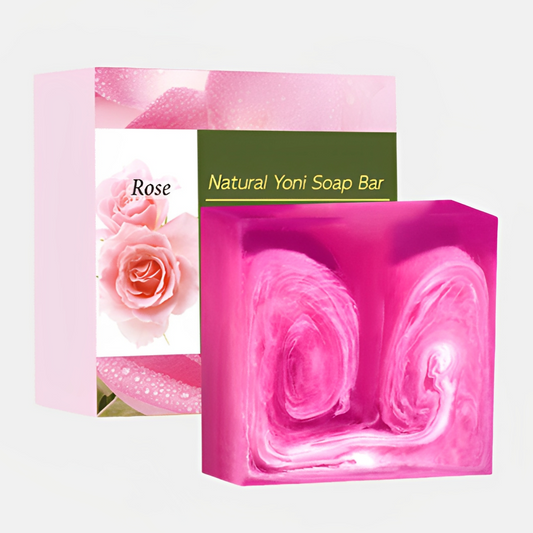 Alojalife-Natural Rose Yoni Soap Bar-Pink Color-Product Images