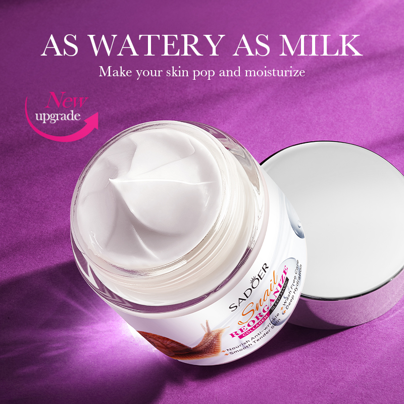 Alojalife-Bottled Snail Restructured Collagen Sleeping Mask 3.9oz-White Color-Product Images