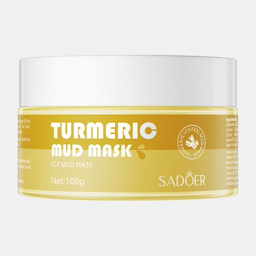 Alojalife-Bottled Turmeric Clay Mask 3.5oz-Yellow Color-Product Images