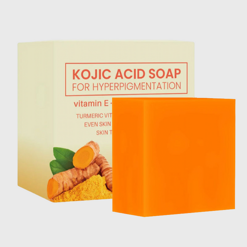 Alojalife-Turmeric Kojic Acid Handmade Soap (2 Pack)-Orange Color-Product Images