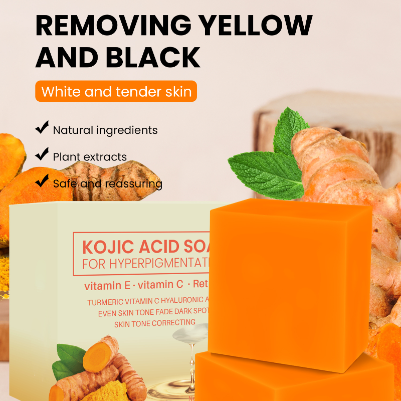 Alojalife-Turmeric Kojic Acid Handmade Soap (2 Pack)-Orange Color-Ingredient Analysis