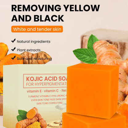Alojalife-Turmeric Kojic Acid Handmade Soap (2 Pack)-Orange Color-Ingredient Analysis
