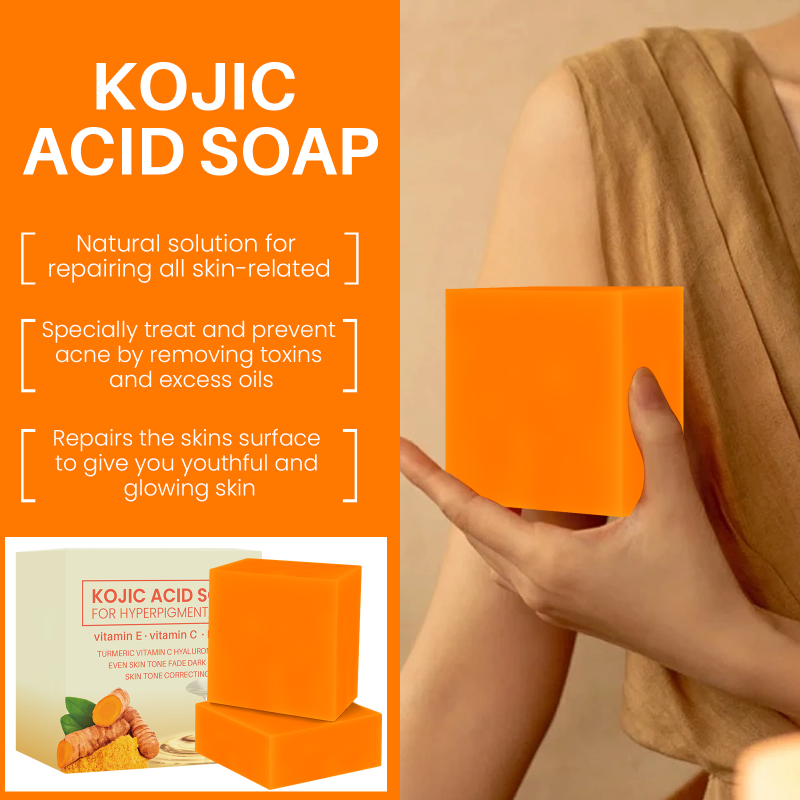 Alojalife-Turmeric Kojic Acid Handmade Soap (2 Pack)-Orange Color-Ingredient Analysis