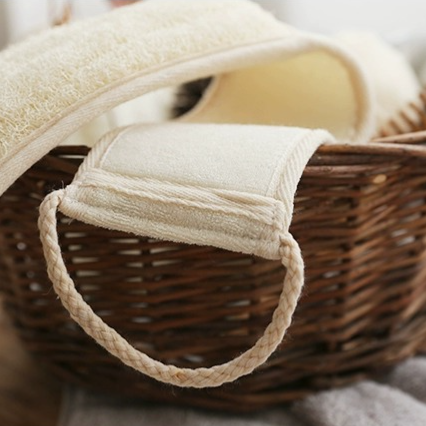 Natural Loofah Back Scrubber