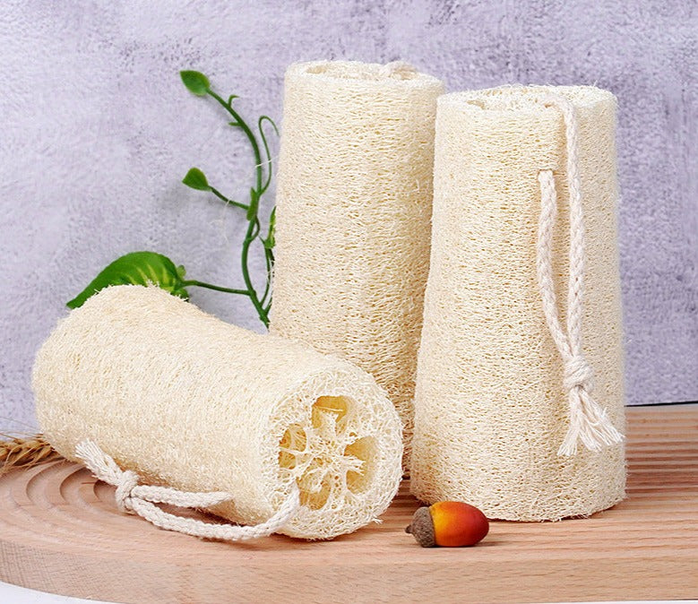 Natural Loofah Sponges for Shower Scrubbing