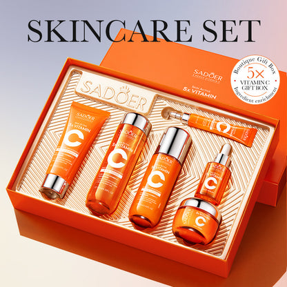5x Vitamin C Whitening and Brightening Skin Care Gift Set