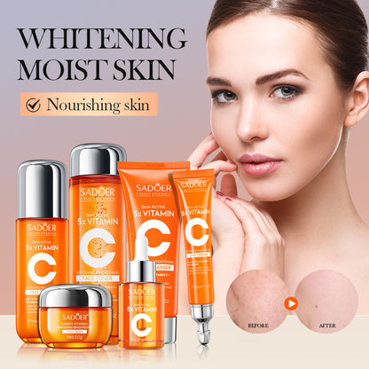 5x Vitamin C Whitening and Brightening Skin Care Gift Set